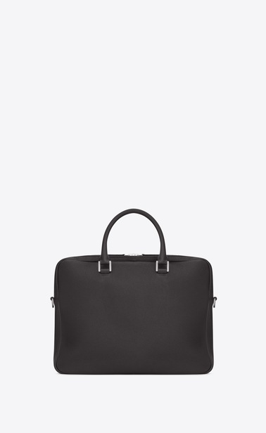 sac de jour briefcase in grained leather
